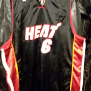 NBA Heat #6 James Jersey size 52